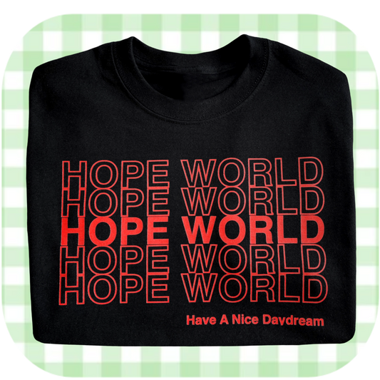 Black Thank Hope World Shirt